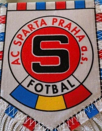 sparta praga - Vlag/wimpel, Nieuw
