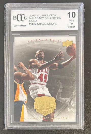 2009/10, 1992 Upper Deck MJ Legacy Collection Gold Michael