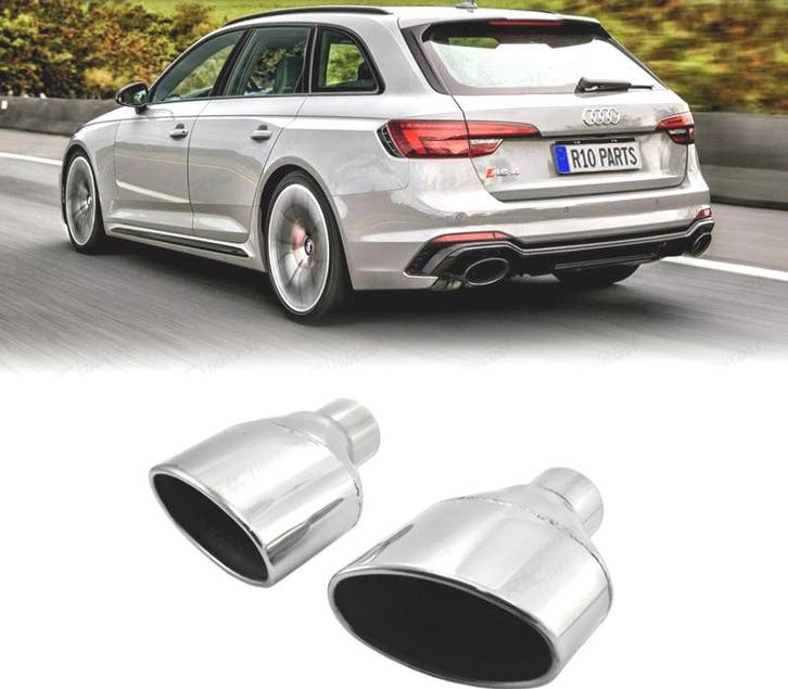 PACK EMBOUT DÉCHAPPEMENT EN ACIER INOXIDABLE RS4, Autos : Pièces & Accessoires, Systèmes d'échappement, Envoi