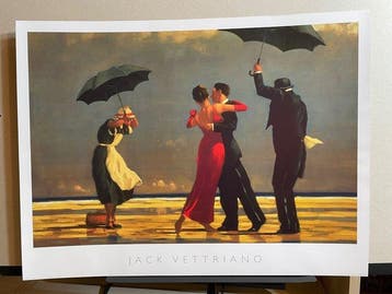 Jack Vettriano (1951, Scotland) - The Singing Butler (1992)