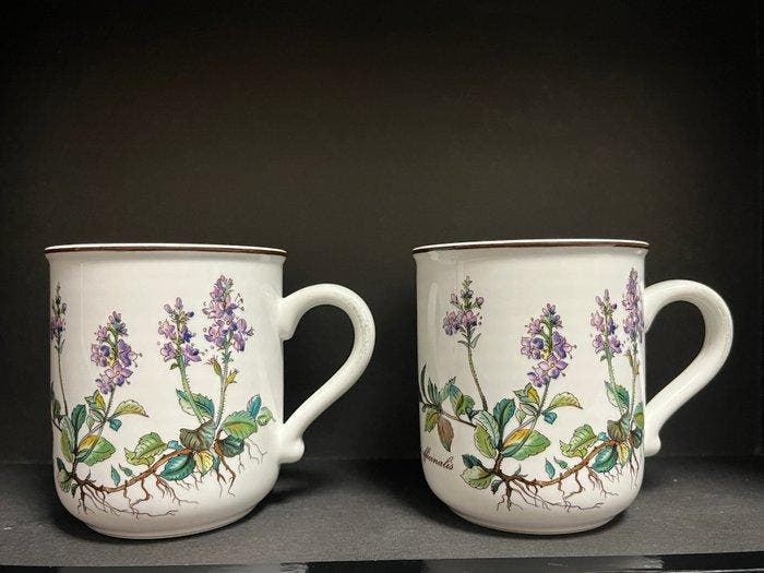 Villeroy & Boch - Koffieservies (4) - Botanica - Porselein, Antiek en Kunst, Antiek | Meubels | Tafels