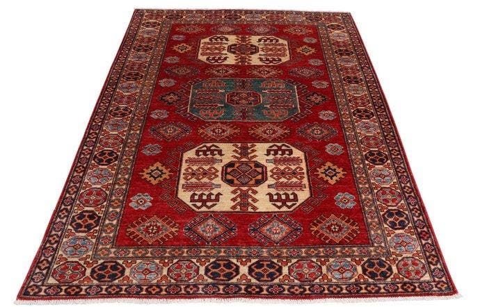 Nieuw Pakistan Kazak tapijt - Vloerkleed - 199 cm - 146 cm, Maison & Meubles, Ameublement | Tapis & Moquettes