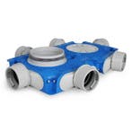 Vent-Axia Uniflexplus + instortverdeler 6x, Verzenden