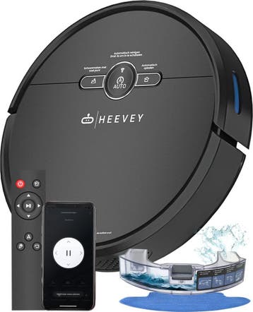 Heevey Robotstofzuiger met dweilfunctie - Automatisch, Elektronische apparatuur, Verzenden, Zo goed als nieuw