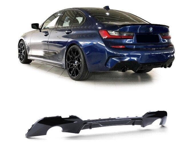 M-Pakket Performance Look Diffuser BMW 3 Serie G20 G21 B2028, Auto-onderdelen, Carrosserie, Nieuw, BMW, Achter