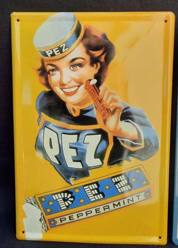 Pez en Betty Boop - Emaille bord (2) - Bah