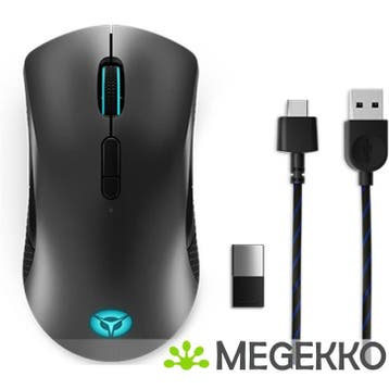 Lenovo Legion M600 Wireless Gaming muis Ambidextrous RF, Verzenden