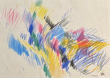 René Mels (1909-1977) - Composition abstraite 1965, Antiek en Kunst