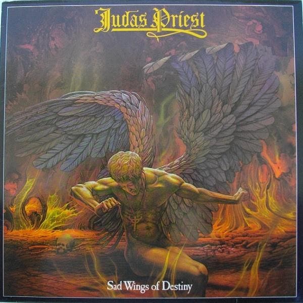 Judas Priest – Sad Wings Of Destiny, Cd's en Dvd's, Vinyl | Hardrock en Metal, Gebruikt, Verzenden