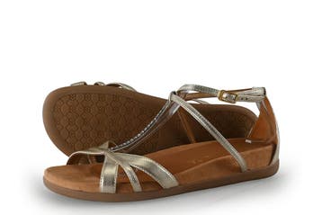 Unisa Sandalen in maat 39 Brons, Overige kleuren, Verzenden, Sandalen of Muiltjes, Zo goed als nieuw