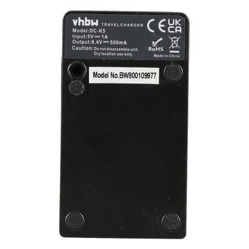 LP-E10 acculader (micro-USB) met garantie, Ophalen of Verzenden, Gebruikt