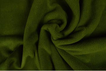 10 meter fleece stof - mosgroen - Anti Pilling Fleece, Verzenden, 120 cm of meer, Polyester, Groen
