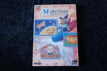 Mother Goose Rhymes To Color Philips CD-I Long Box USA, Verzenden