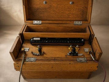 Reiniger, Gebbert & Schall - Medisch instrument - Hout,