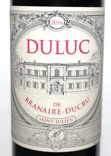 2016 Duluc de Branaire Ducru, 2nd wine Chäteau Branaire, Nieuw