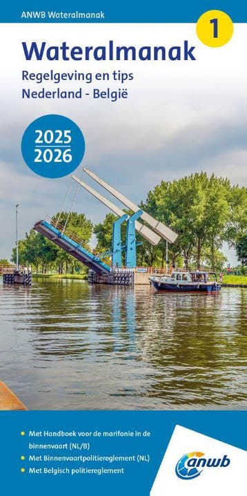 Wateralmanak deel 1 - 2025-2026 / ANWB wateralmanak, Boeken, Verzenden, Zo goed als nieuw