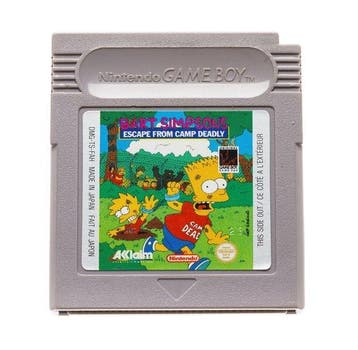 Bart Simpsons Escape from Camp Deadly [Gameboy], Verzenden, Nieuw