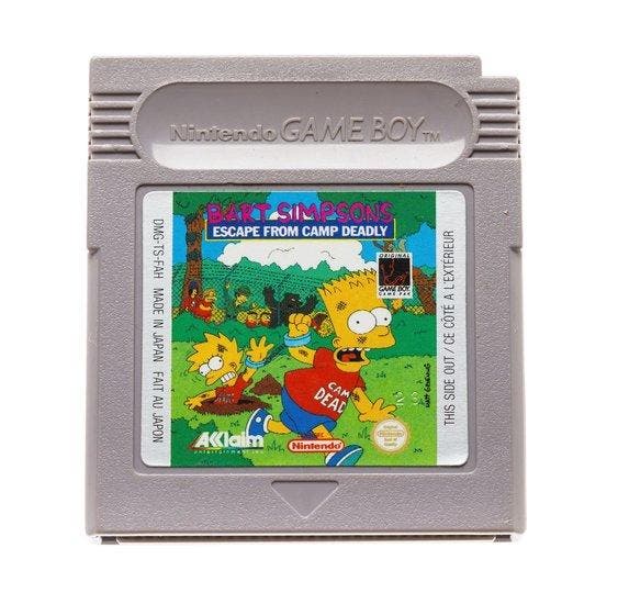 Bart Simpsons Escape from Camp Deadly [Gameboy], Games en Spelcomputers, Games | Nintendo Game Boy, Verzenden