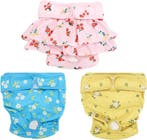 Nobleza 3 stuks hondenluiers, M, herbruikbare loopsheidsbroe, Verzenden, Nieuw