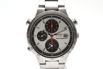 Seiko - Speedmaster 1/100 Quartz Chronograph Panda Dial