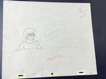 Hanna-Barbera Dessin d’animation original de Velma Dinkley -