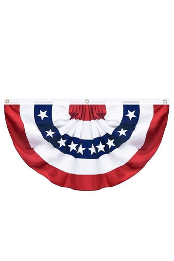 Amerikaanse Bunting Vlag Rond 180 cm USA Stars Stripes Waaie, Ophalen of Verzenden, Nieuw