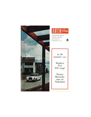 1966 AUTOVISIE MAGAZINE 08 NEDERLANDS, Nieuw