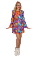 Hippie Jurkje Sexy, Kleding | Dames, Carnavalskleding en Feestkleding, Verzenden, Nieuw