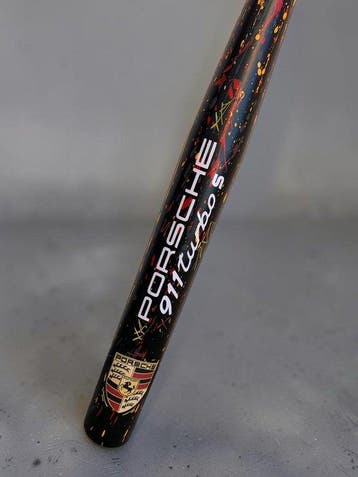 WASE - Beeldje - BATTE BASEBALL PORSCHE CUSTOM 80cm - Metaal