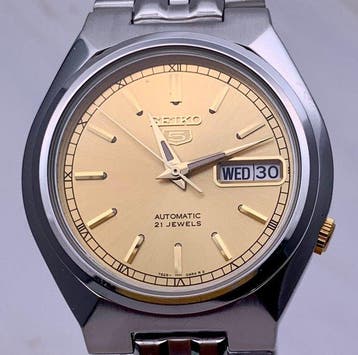 Seiko - Seiko 5 Automatic Day-Date - Zonder minimumprijs -