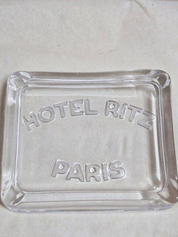 hotel ritz - Cendrier (2) - Verre - Hôtel Ritz Paris