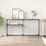 vidaXL Consoltabel Artisan Eiken 145 x 22,5 x 75 cm Bewerkt, Verzenden, Nieuw