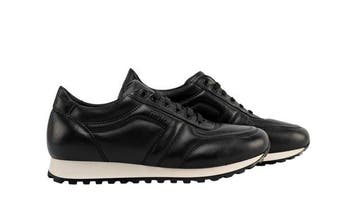 TESTONI BOLOGNA - 6 UK / 40 IT - Black Padded Sneaker Shoes
