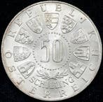 Oostenrijk. 50 Schilling 1963 / Tirol, Postzegels en Munten
