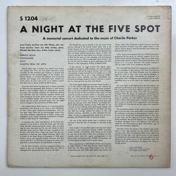 Charlie Parker, Cecil Payne - A Night At The Five Spot (1st