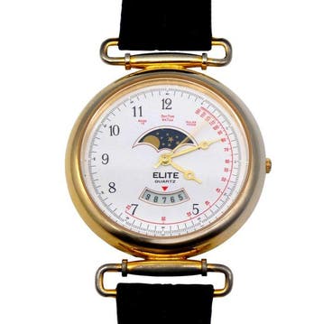 Elite - EXTRA JUMBO (45 mm) Mod. Doctors Watch con Fasi, Nieuw