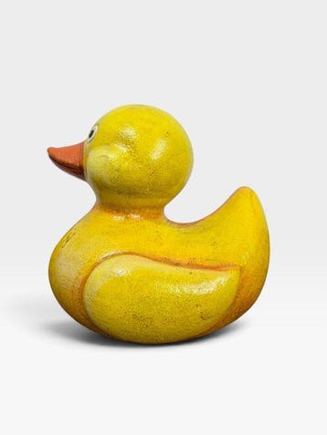 Ornement décoratif - Canard - en fonte, Antiquités & Art