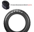 Kenda Fatbike Buitenband 20 X 4.0 – Extra Grip & Duurzaam –, Ophalen of Verzenden, Nieuw