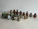 Pot (22) - Cloisonné - Partij cloisonné vazen, Antiquités & Art