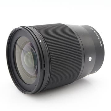 Sigma 16mm F/1.4 DC DN Contemporary Sony E | Occasion, Ophalen of Verzenden