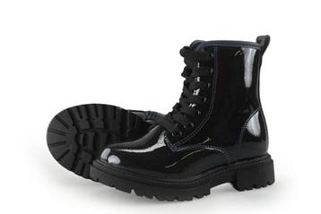 Torfs Veterboots Meisjes in maat 26 Zwart, Verzenden, Jongen of Meisje, Schoenen, Zo goed als nieuw