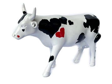 CowParade, Art in the City - Bernhard Prinz - sculptuur,