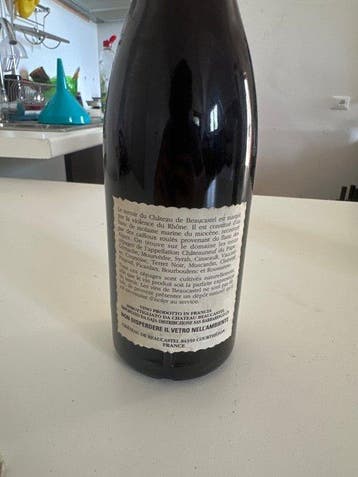 1998 Chateau de Beaucastel - Châteauneuf-du-Pape - 1, Collections