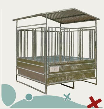 Râtelier 12 places déplaçable – MK Horse Solutions – Neuf, Pâturage, 4 chevaux ou poneys ou plus