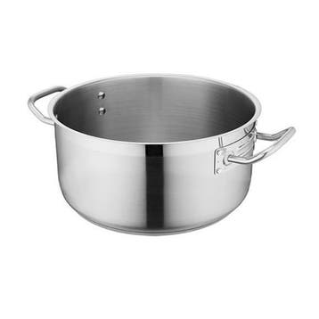 Roestvrijstalen Kookpan- Stainless Steel Casserole - 40cm, Kookpan of Snelkookpan, Inox, Nieuw, Ophalen of Verzenden
