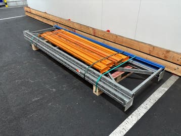 Palletstelling - 2 staanders 3200x900mm - Totale lengte 2m30, Ophalen of Verzenden