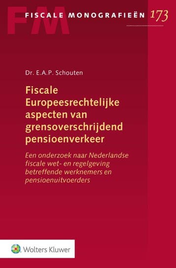 Fiscale Europeesrechtelijke aspecten van grensoverschrijdend, Boeken, Verzenden, Zo goed als nieuw, E.A.P. Schouten