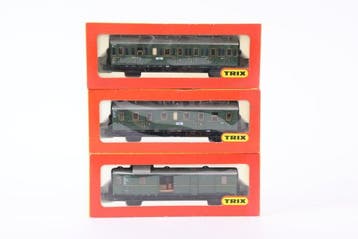 Trix H0 - 3758/3759/3760 - Modeltrein personenwagen (3) -
