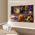 L018 Mini Projector - 650 ANSI Lumen - Screen Mirroring, TV, Hi-fi & Vidéo, Projecteurs dias, Verzenden
