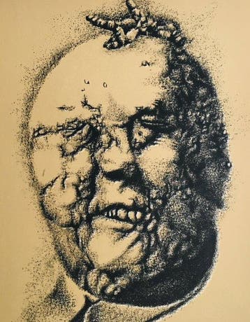 Pol Bury (1922-2005) - Ramollissement - Lithographie